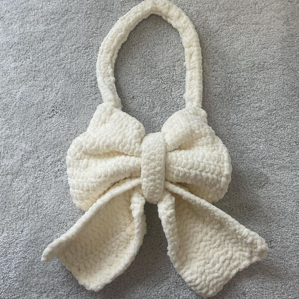 Unbranded Women's Cream and White Bag